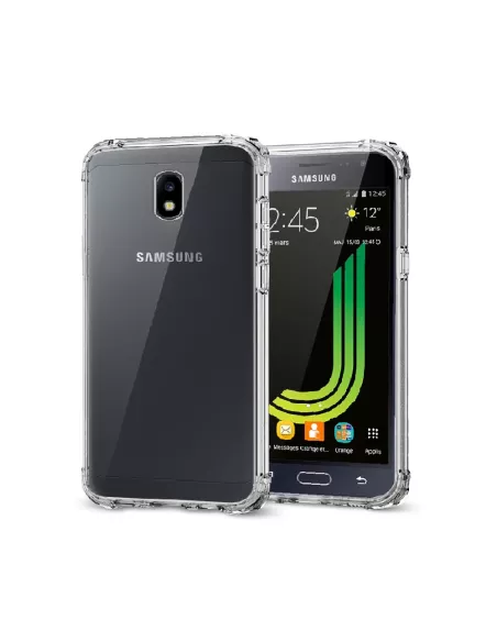 Samsung Galaxy J3 - Pack Shockproof Case + Screen Protector 9H | Ibroz
