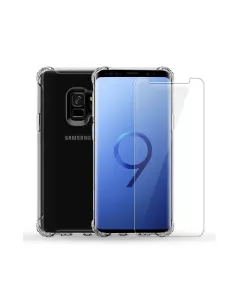 Samsung Galaxy S9 Pack Shockproof Case + Screen Protector 9H | Ibroz