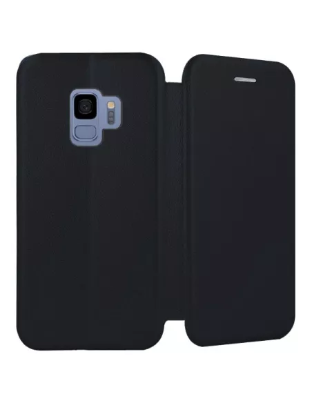 Samsung Galaxy S9 Etui Cuir Folio CLAM | Ibroz