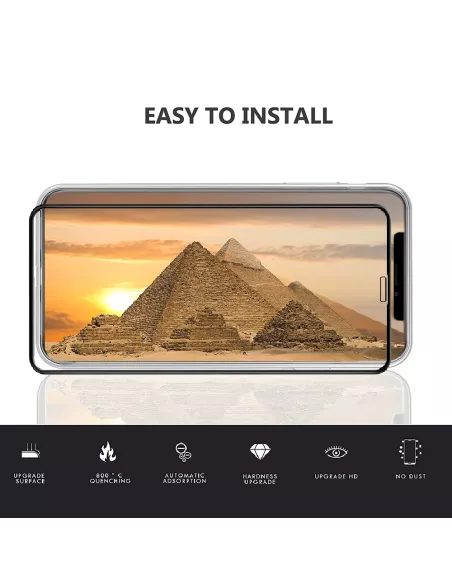 iPhone 12 Pro Max (6.7") - Protection écran verre trempé intégrale ...