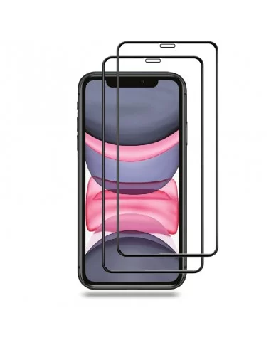 iPhone 11 - Protection écran verre trempé intégrale iGuard Diamond- 5D Noire
