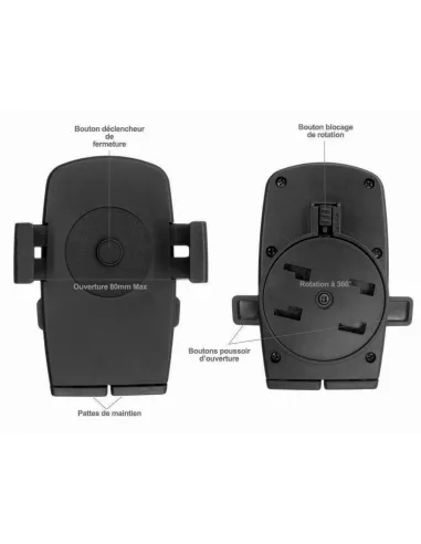 EasyFix Smartphone holder for dashboard and windshield | Ibroz