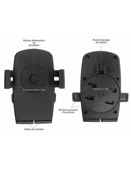 EasyFix Smartphone holder for dashboard and windshield | Ibroz