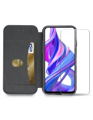 Honor 9X Folio Leather Case CLAM | Ibroz