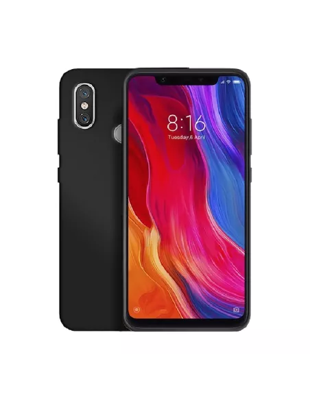 Xiaomi Mi 8 Coque Liquid Silicone Soft Touch | Ibroz