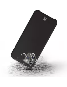 iPhone 11 Pro Liquid Silicone Case + Tempered Glass - Black | Ibroz 2