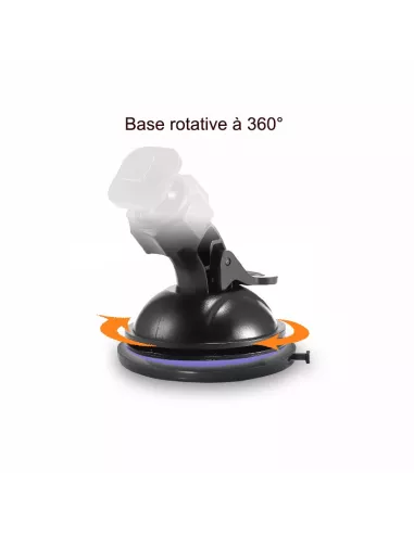 Rotating adhesive base for suction cup car holder | Ibroz
