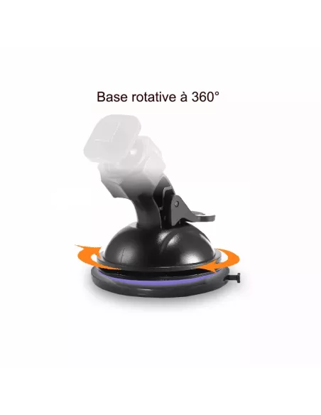 Rotating adhesive base for suction cup car holder | Ibroz