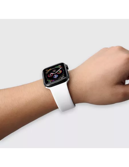 Apple Watch Band 8, 7, 6, SE, 5, 4, 3 - SoftTouch - White | Ibroz