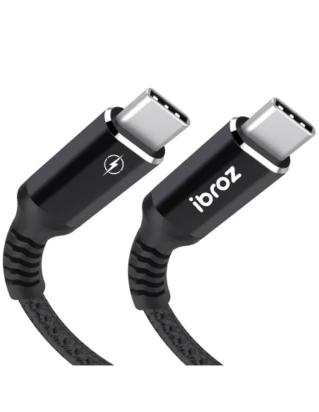 USB-C to USB-C Fast-X 100W/5A (2 meters) 10Gbps cable - Black | Ibroz