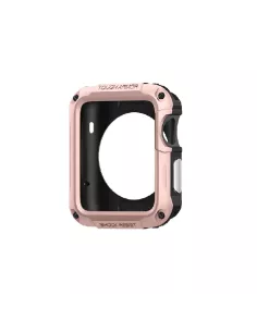Coque Armor Defender Rose pour Apple Watch 4, 5, 6, SE | Ibroz 2