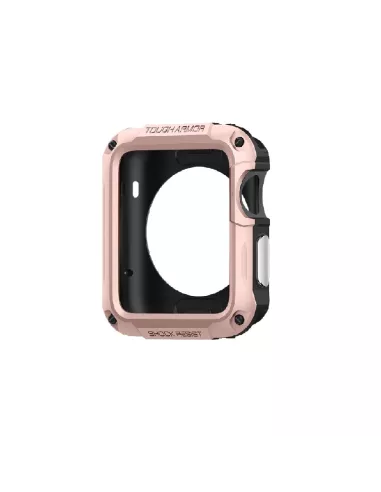 Coque Armor Defender Rose pour Apple Watch 4, 5, 6, SE | Ibroz