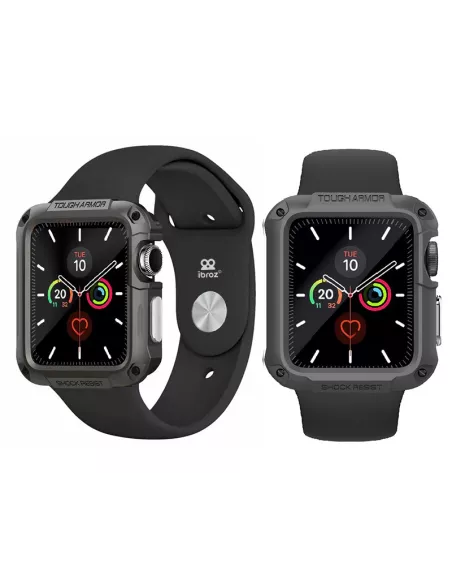 Coque Armor Defender Gris pour Apple Watch 4, 5, 6, SE | Ibroz