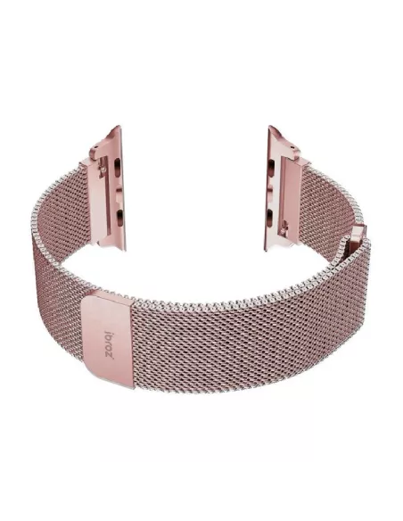 Apple Watch Band 8, 7, 6, SE, 5, 4, 3 - Stainless Steel Milanese ...