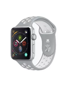 Bracelet Sport Apple Watch 7, 6, SE, 5, 4, 3 - Gris | Ibroz 2
