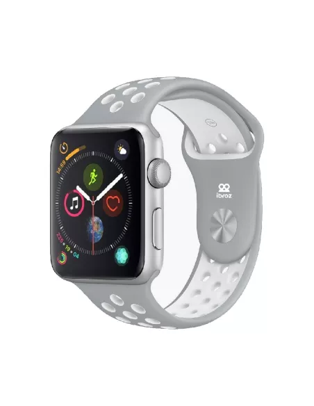 Bracelet Sport Apple Watch 7, 6, SE, 5, 4, 3 - Gris | Ibroz