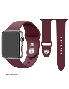 Apple Watch Band 8, 7, 6, SE, 5, 4, 3 - SoftTouch - Bordeaux | ...