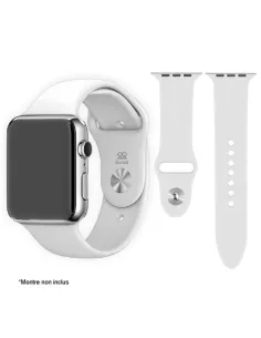 Apple Watch Band 8, 7, 6, SE, 5, 4, 3 - SoftTouch - White | Ibroz