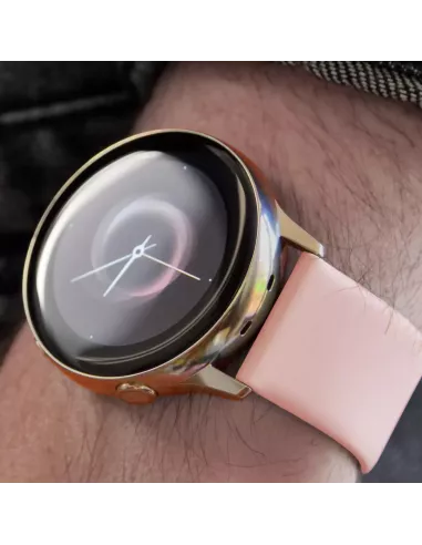 Bracelet SoftTouch Universel Samsung / Huawei - 20mm - Rose | Ibroz