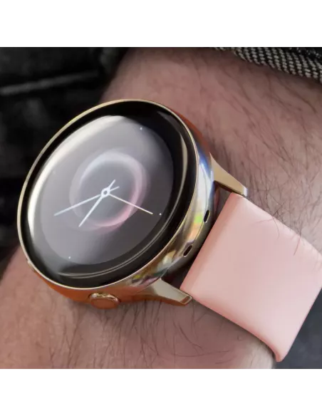 Bracelet SoftTouch Universel Samsung / Huawei - 20mm - Rose | Ibroz