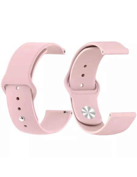 Bracelet SoftTouch Universel Samsung / Huawei - 20mm - Rose | Ibroz