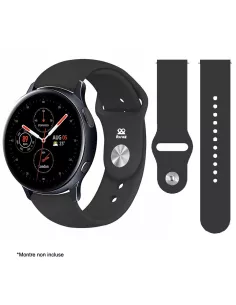 Samsung / Huawei Universal SoftTouch Wristband - Black | Ibroz