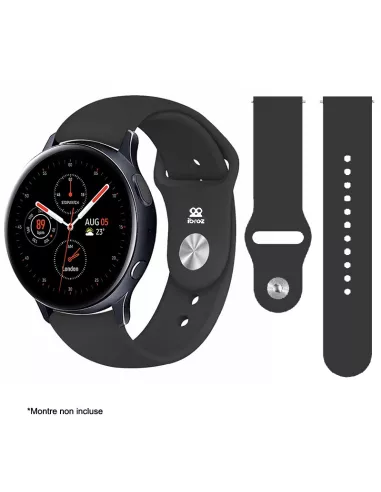 Samsung / Huawei Universal SoftTouch Wristband - Black | Ibroz