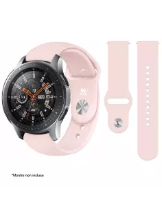 SoftTouch Universal 22mm Samsung / Huawei Wristband - Pink | Ibroz