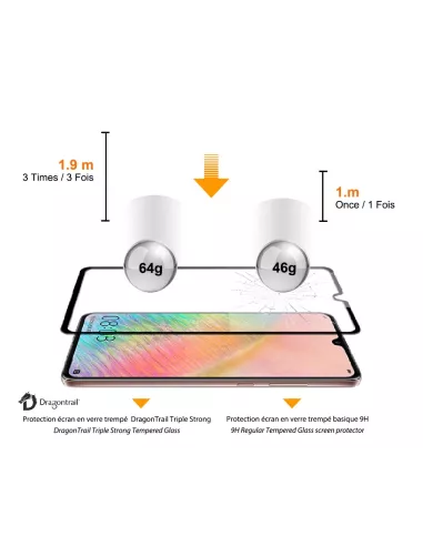 Samsung A40 - iGuard Diamond-5D Full Screen Protection | Ibroz