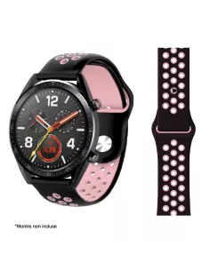 Universal Sport Wristband Samsung Watch / Huawei Watch - Black/Pink |...