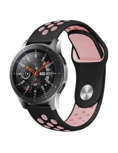 Universal Sport Wristband Samsung Watch / Huawei Watch - Black/Pink |... 2