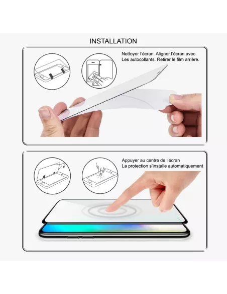 Samsung A40 - iGuard Diamond-5D Full Screen Protection | Ibroz