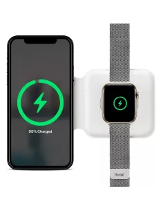 Chargeur pliable sans fil 15W pour Apple iPhone et Apple Watch | Ibroz