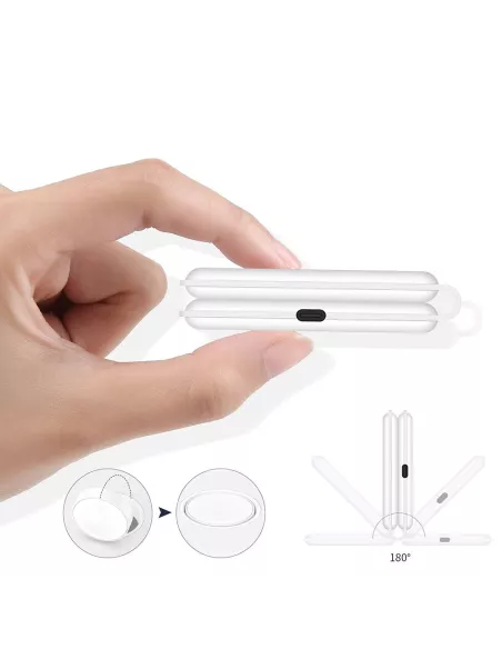 Foldable wireless charger 15W for Apple iPhone and Apple Watch | Ibroz