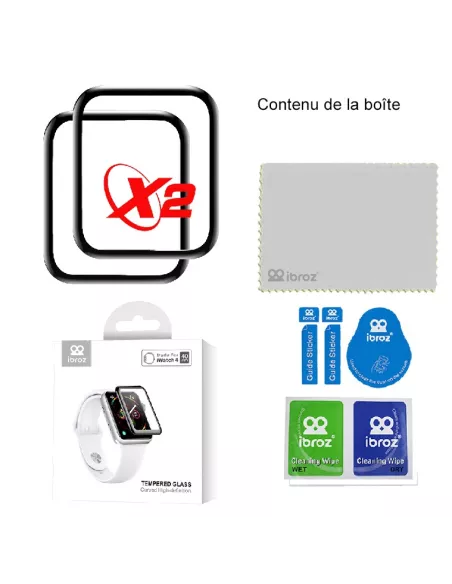 9H integral 3D Curved screen protector Apple Watch 4, 5, 6, SE (38...