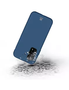 Xiaomi Mi 10T Pro Coque Liquid Silicone Soft Touch bleu + Verre Tre... 2