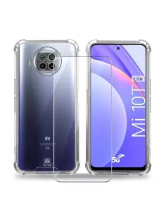 Xiaomi Mi 10T Lite Pack Coque antichocs + Protection écran 9H | Ibroz