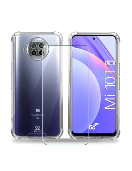 Xiaomi Mi 10T Lite Pack Coque antichocs + Protection écran 9H | Ibroz