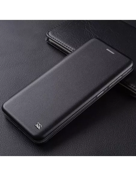 Xiaomi Mi 10T Pro Leather Case Folio CLAM - Black | Ibroz