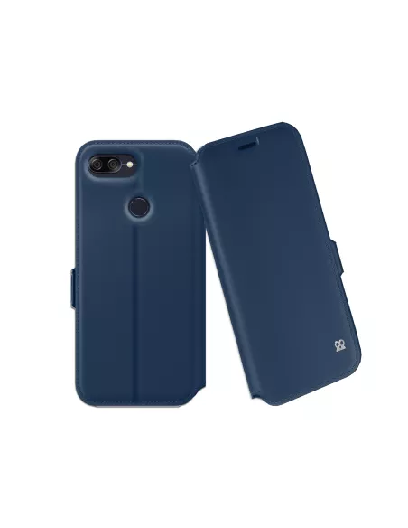 Zenfone Max Plus M1 ZB570TL Prestige Leather Folio Case - Navy Blue | ...