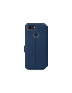 Zenfone Max Plus M1 ZB570TL Etui Folio Cuir Prestige - Bleu Navy | ... 2