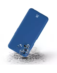 Oppo A72 Liquid Silicone Soft Touch Case - Blue | Ibroz 2