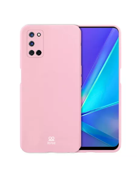 Oppo A72 Liquid Silicone Soft Touch Case - Pink | Ibroz