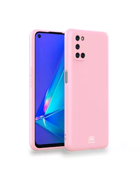 Oppo A72 Liquid Silicone Soft Touch Case - Pink | Ibroz