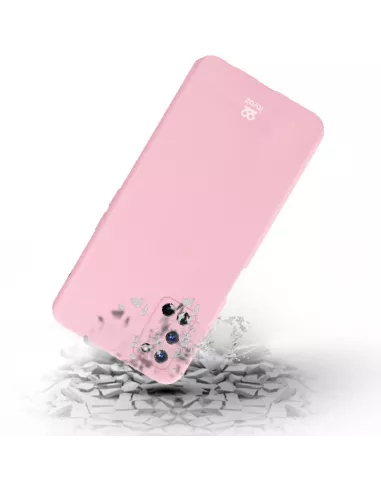Oppo A72 Liquid Silicone Soft Touch Case - Pink | Ibroz