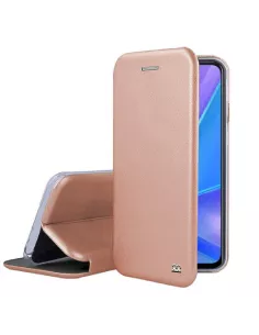 Oppo A72 Etui Cuir Folio Clam - Rose Gold | Ibroz