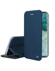 Oppo Find X2 Pro Etui Cuir Folio Clam + Bleu | Ibroz