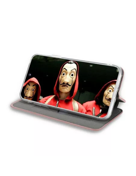 Oppo Find X2 Pro Etui Cuir Folio Clam + Rose Gold | Ibroz