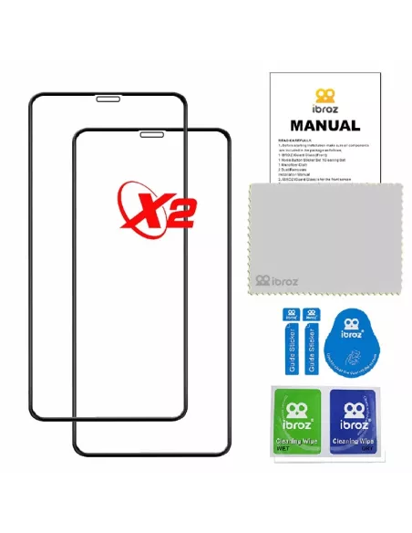 iPhone XR - Protection écran intégrale iGuard Diamond- 5D | Ibroz
