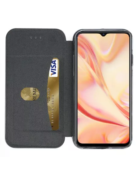 Oppo Find X2 Lite Etui Cuir Folio Clam - Rose Gold | Ibroz